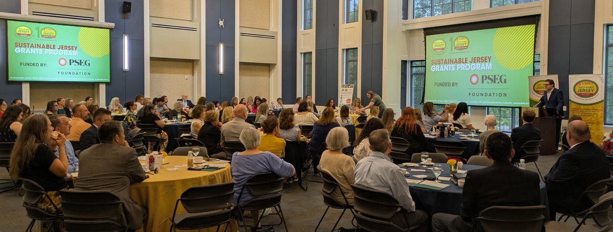 “Over $8.4 million. More than 1,500 sustainability projects in schools and municipalities.”
Sustainable Jersey’s Randy Solomon dropped some numbers of the grants program over the years. Congrats to today’s grantees, and thank you for building better, more sustainable places.