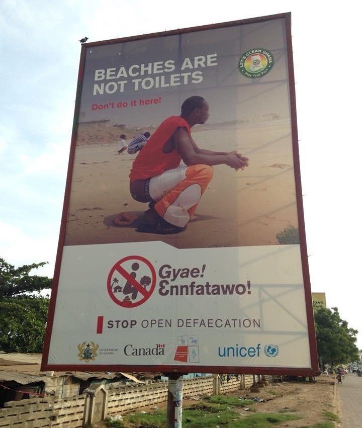 RadioGenoa's tweet photo. "Beaches are not toilets." https://t.co/NTzBUVBh4J