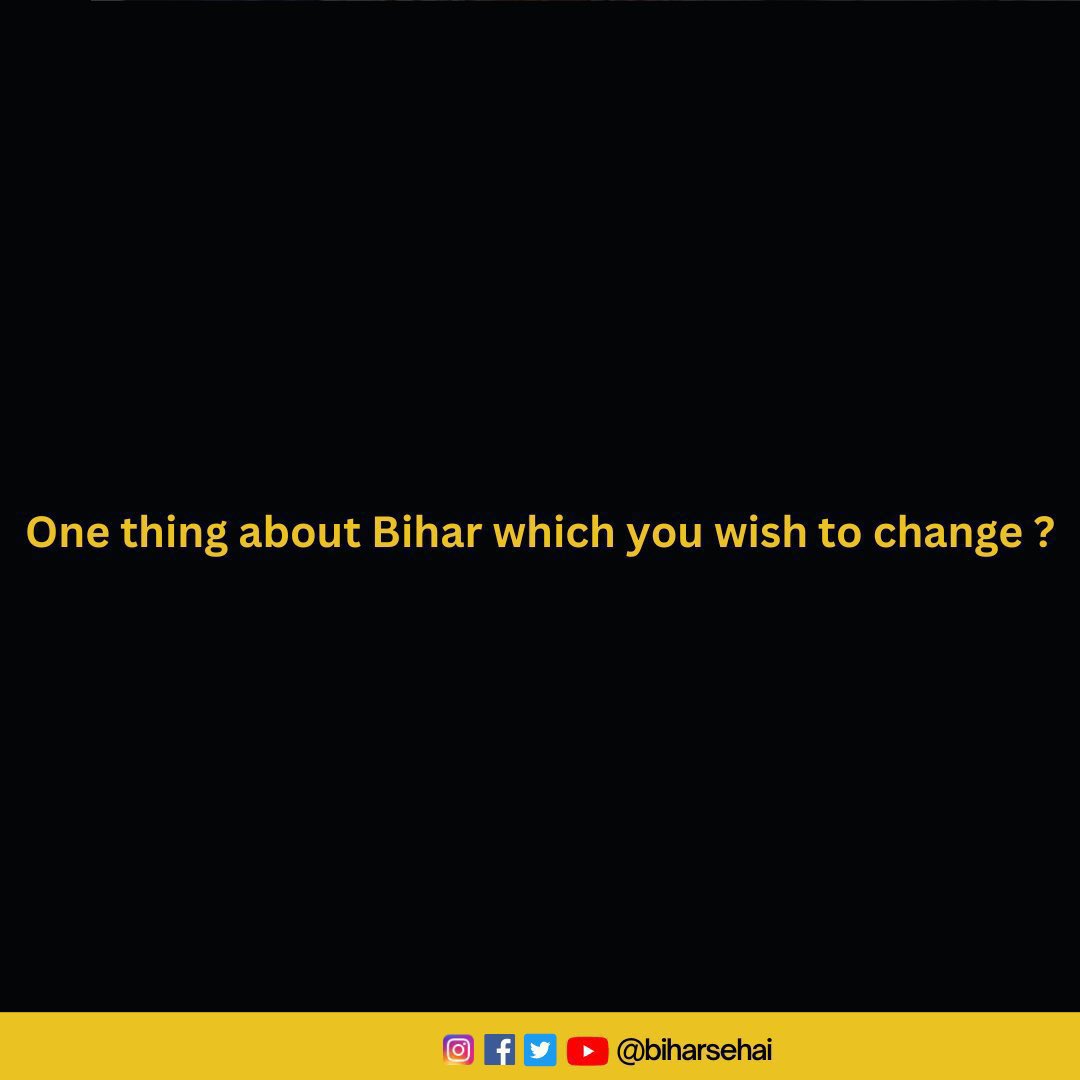 Bihar_se_hai's tweet photo. Btaiye maharaj🤗♥️
.
.
.
.
.
#bihar #biharsehai #comment #interactionsession #comments #commentbelow #bihar #politics https://t.co/MzR0pLXyaL