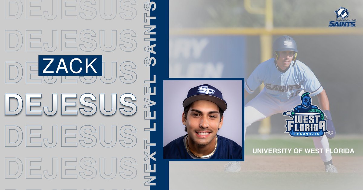 Outfielder Zack Dejesus has signed with the University of West Florida!

Story: santafesaints.com/sports/bsb/202…

#SicEmSaints