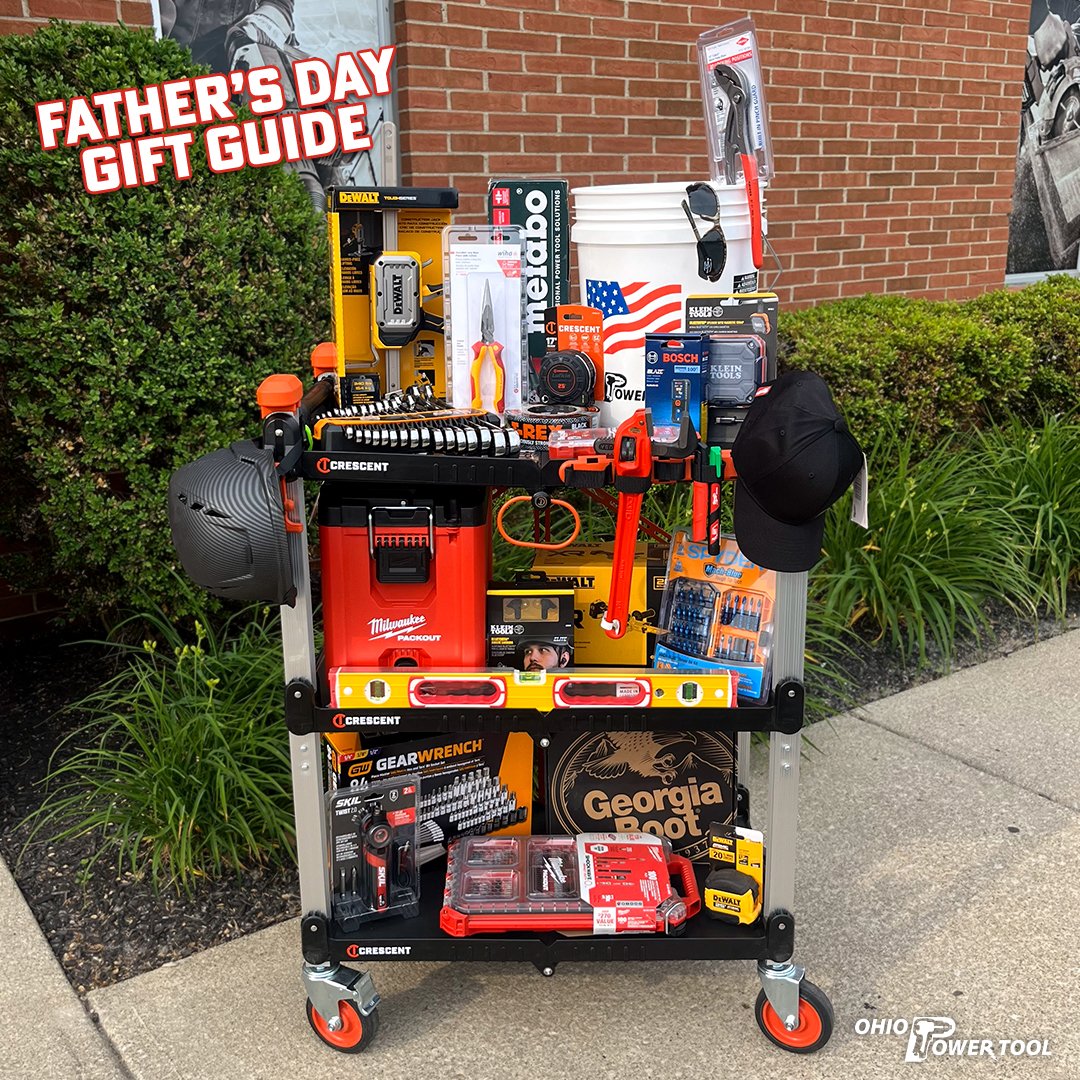 OhioPowerTool's tweet image. Still need a Father’s Day gift? 👀
Ohio Power Tool has your back with a full-on Gift Guide loaded with tool deals and  tool picks for every kind of dad.

Check it here: 
ohiopowertool.com/fathers-day-de… 
 #FathersDay2025 #ToolDeals #DadGift #OhioPowerTool #LastMinuteGift #PowerToolsForDad