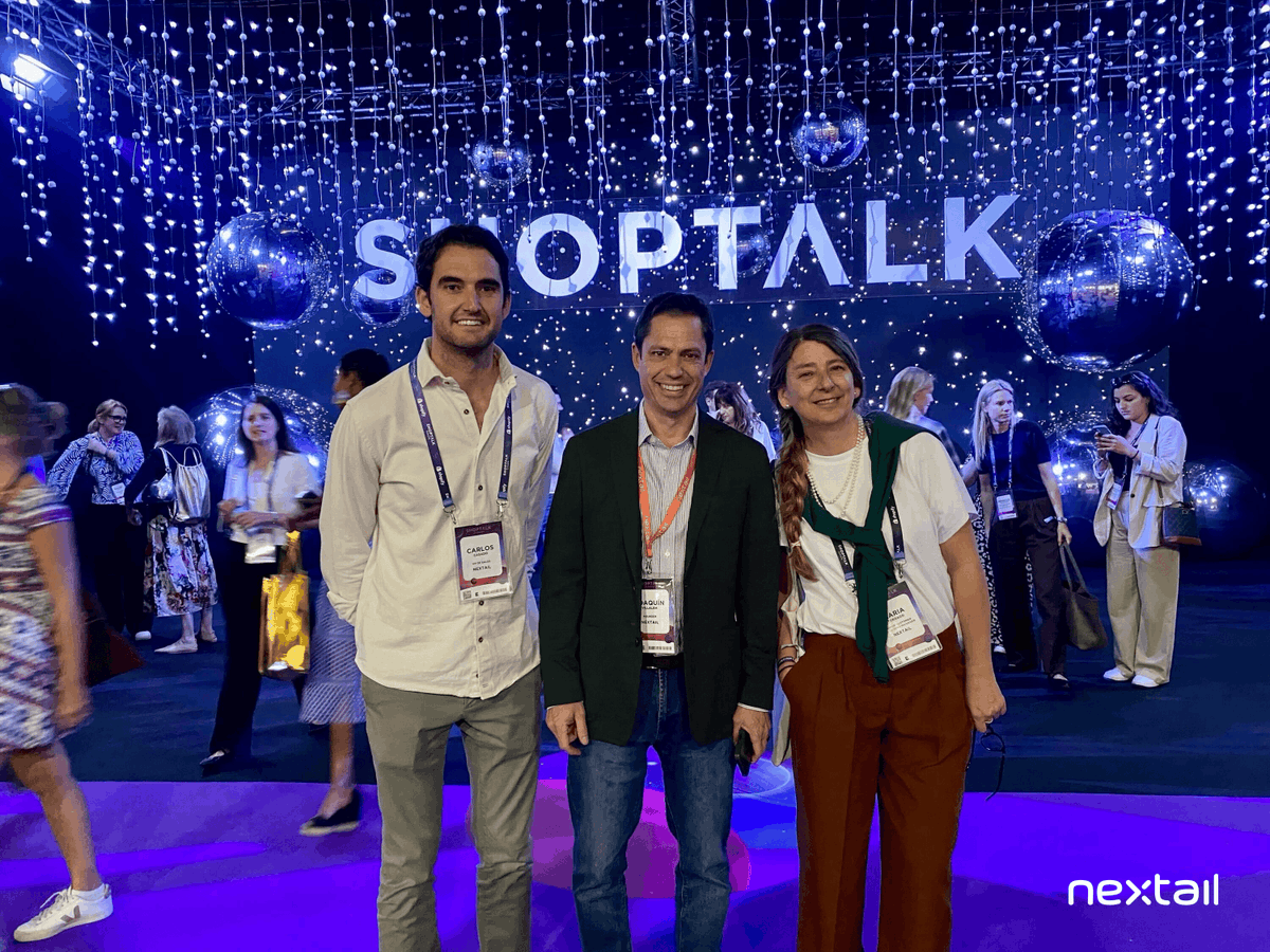 Nextail_co's tweet photo. That’s a wrap on #ShoptalkEurope2025 — and what a few days they were✨

💡 #AI &amp; tech are no longer buzzwords, they’re part of the strategy
💡 The move to in-season execution is underway

At @NextailLabs, we’re proud to help retailers bring it to life

#RetailTech #FashionRetail https://t.co/bE252ZceK3