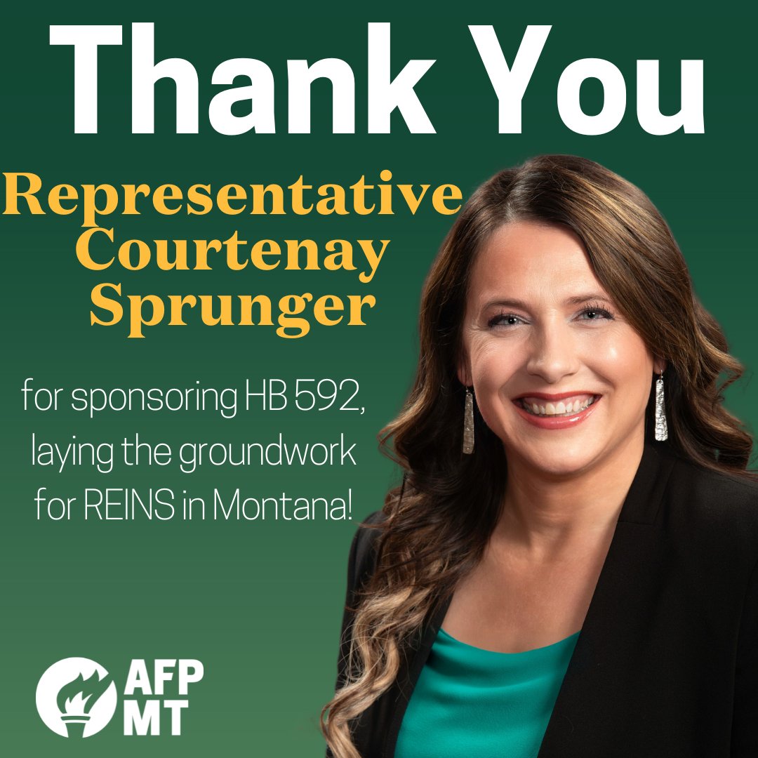 HB 592 requires:
✔️ Small biz impact statements
✔️ Public hearings with live reps
✔️ Agency consultation with bill sponsors
✔️ Optional full economic impact reports

Smart reform. Big win.

#MTLeg #MTpol
