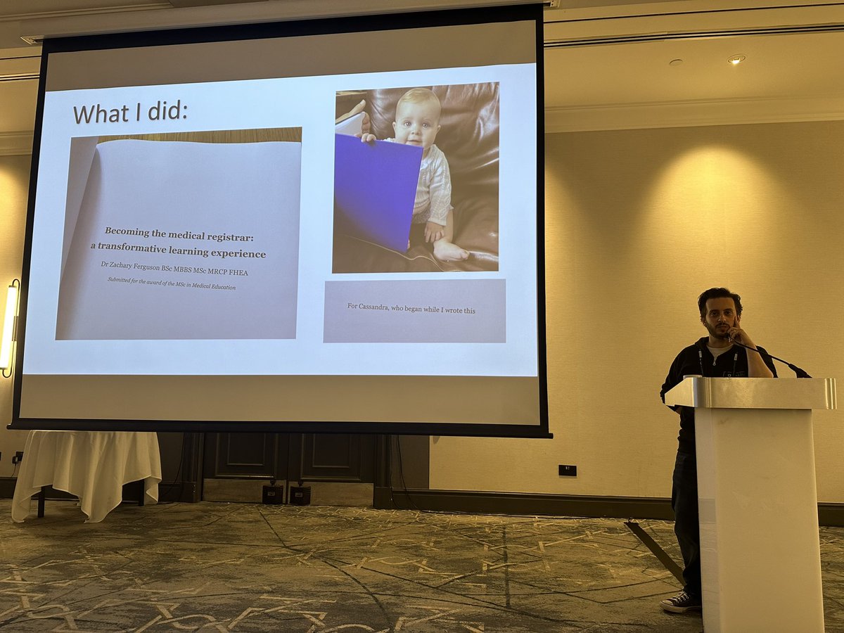 Zack talking about medical education as specialist skill