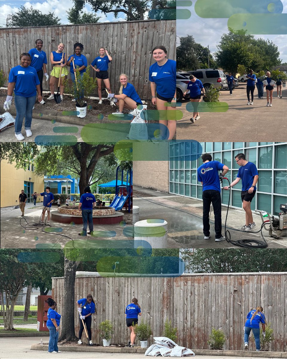 TPC Group interns rolled up their sleeves at Baker Ripley in Houston’s East End, planting greenery, clearing shrubs and power washing outdoor spaces to help beautify the campus. We’re proud of their hands-on commitment to giving back to our community!