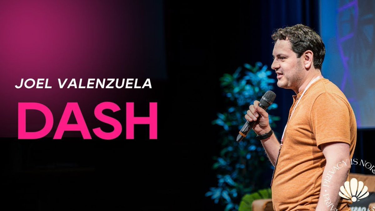 The Evolution of Digital Cash Beyond 2025 with <a href="/thedesertlynx/">Joel Valenzuela</a> from <a href="/Dashpay/">Dash</a> at #ETHDam III.

👉youtu.be/q2zENV_9vg0