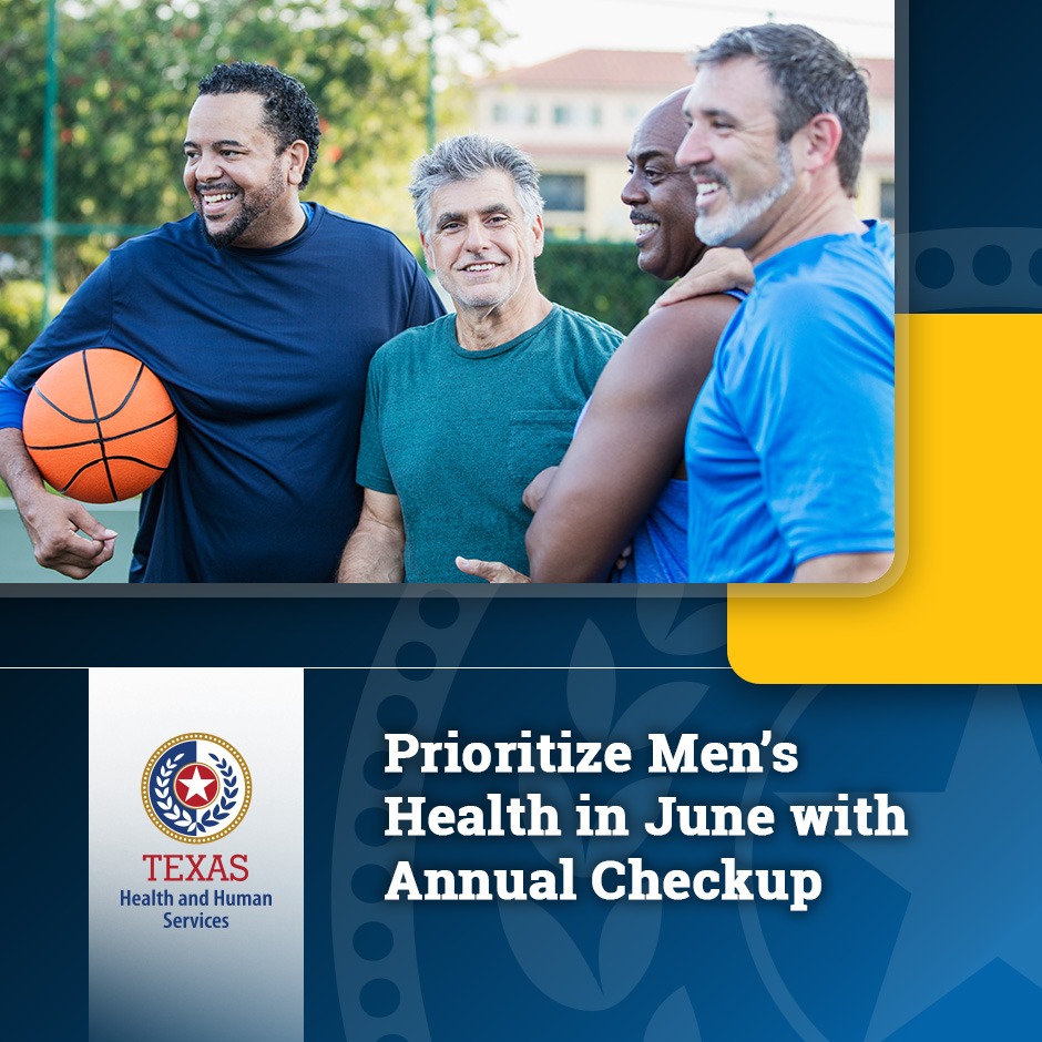 Health experts encourage annual checkups to help men better understand their family health histories and any medical conditions they have or might experience.

For more information and resources, visit: bit.ly/4kmAeCV

#MensHealthMonth