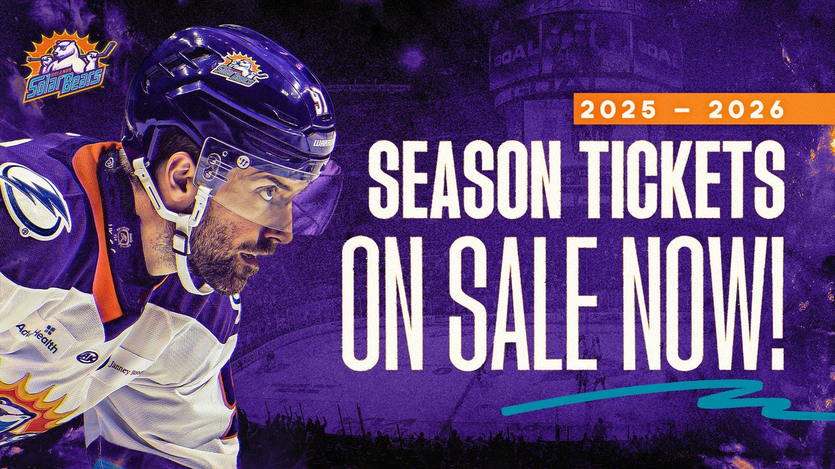 Your seat. Your team. Your season. 🤩 

GET YOUR SEASON TICKETS NOW!
🎟️🏒 👉 bit.ly/4mLDuJJ