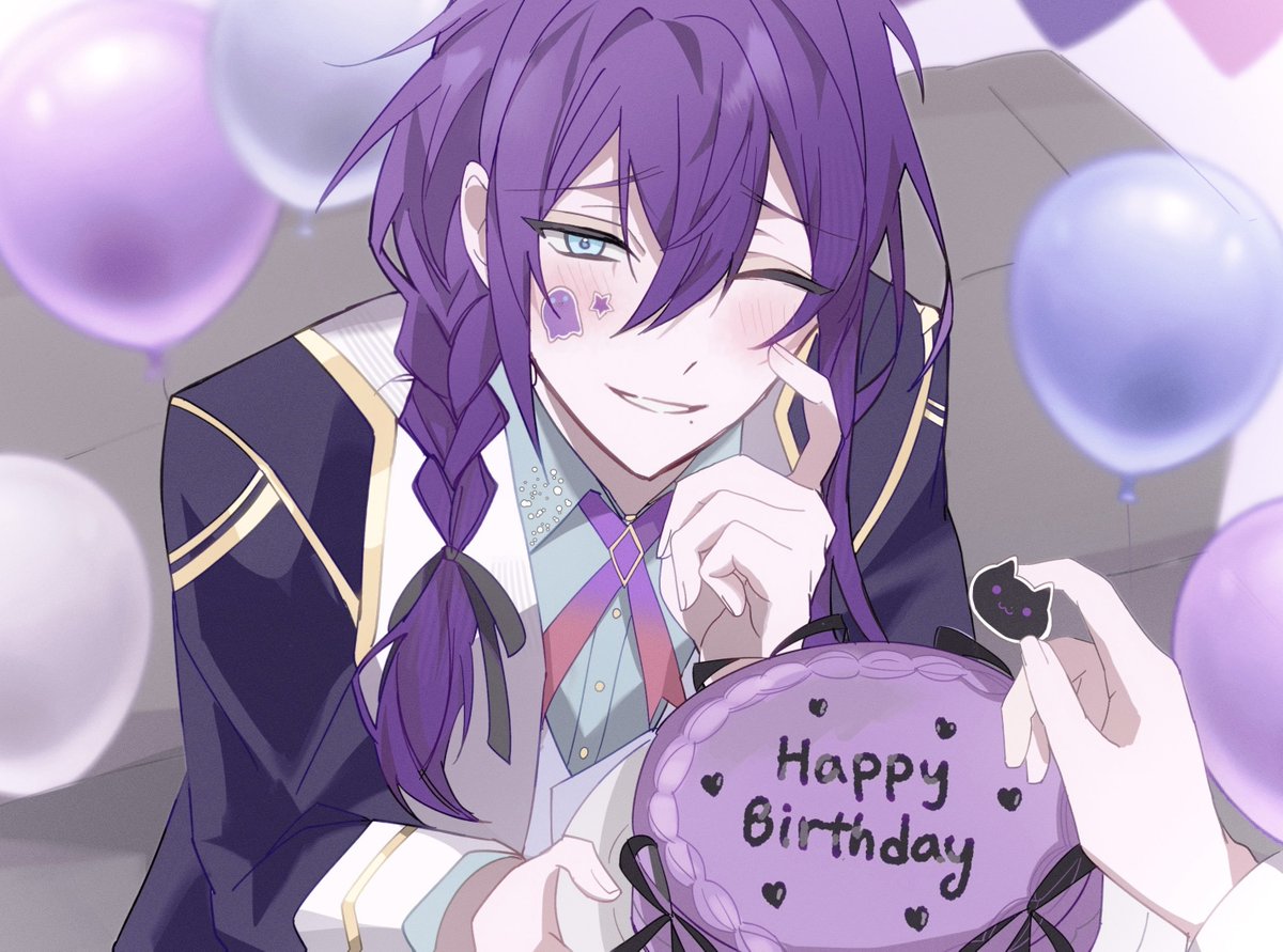 💜 𝐇𝐚𝐩𝐩𝐲 𝐁𝐢𝐫𝐭𝐡𝐝𝐚𝐲 🖤

#礼瀬マヨイ誕生祭2025
#礼瀬マヨイ生誕祭2025