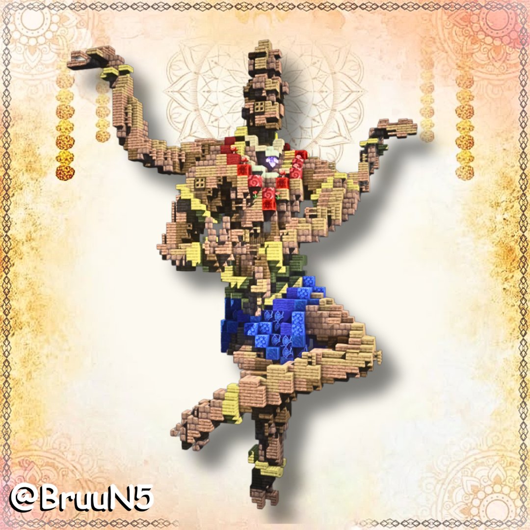 Macho Man YesYes 💪
supposed to be a hindu inspired statue but turned out to be a machoman with 4 arms 💪
--------------
Like ❤️
Comment 💬
Share 📨

Shaders: BSL
---------------
#Minecraftbuilds #Minecraft建築 #Minecraft #minecraftart