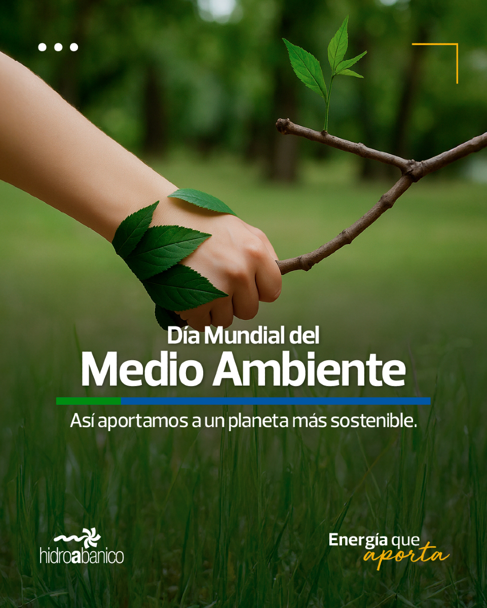 hidroabanico's tweet photo. Conmemoramos el Día Mundial del Medio Ambiente compartiendo lo que más nos inspira:
una energía que convive con el medio ambiente y aporta a un planeta más sostenible 💚

#Hidroabanico #DíaDelMedioAmbiente #AmazoníaViva #CompromisoAmbiental #DesarrolloSostenible #EnergiaQueAporta https://t.co/d6Qdgerv1O