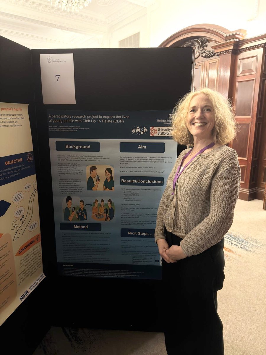 Huge well done to Julie for presenting her poster at the Division of Health Psychology Conference! 🥳🎉 #dhpconf