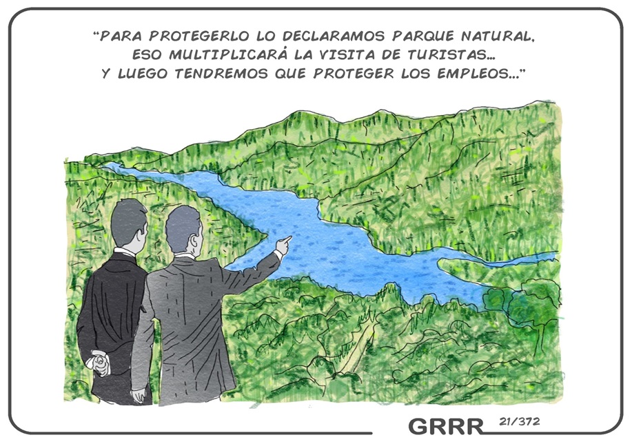 Naturaleza emprendedora
"Primero limitamos su uso para protegerlo y lo ponemos en valor. Se subvencionan rutas y servicios que impidan su degradación y, sosteniblemente, generará riqueza.
Y ya sólo obtendremos beneficios. Para el medio ambiente, claro"
#DíaMundialDelMedioAmbiente