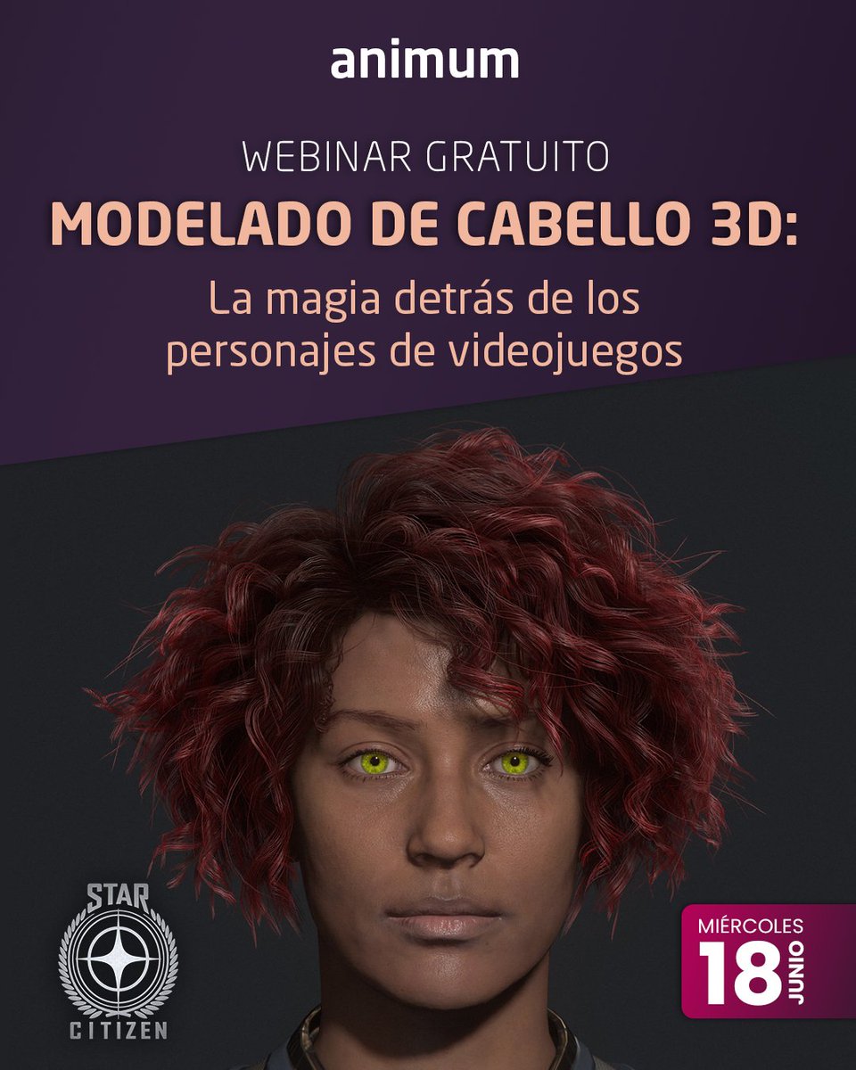 Aprende a modelar cabello 3D como un experto 🎮

Con nuestro webinar gratuito podrás acceder a conocimientos exclusivos de un experto en la industria

📅 Fecha: 18 de junio a las 17:00h (España)
 🚀 Plazas limitadas — hubs.la/Q03qQX8m0

#modelado3d #videojuegos