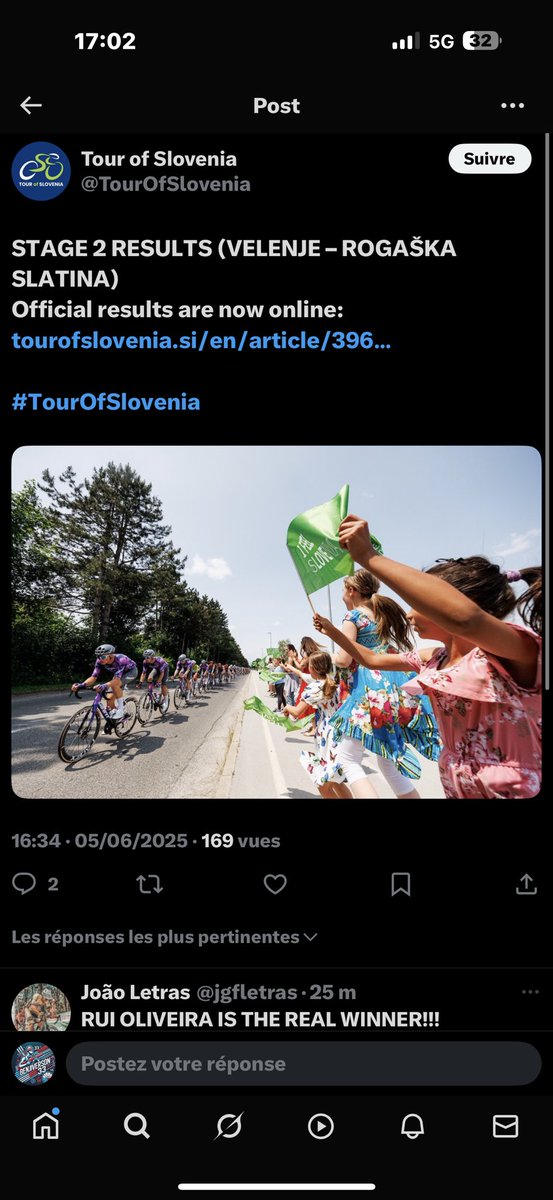 benjiverson33's tweet image. Hello @WinamaxSport possible de régulariser les paris sur Fabio Christian 
Comme l’indique le premier résultat officiel auquel vous vous fiez dans vos C.G.U. 

Ça serait sympa de jeter un œil ! 

Je vous mâche le travail juste la ⬇️⬇️

tourofslovenia.si/en/article/396…