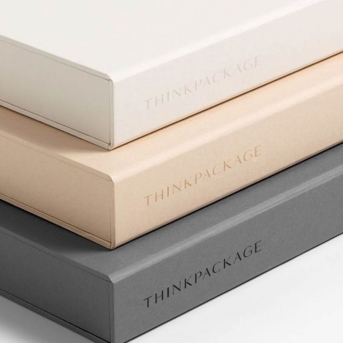 thinkpackage's tweet image. our new color palette on the custom boxes emphasizes tone-on-tone branding for an understated effect
.
.
.
#custompackaging #packagingdesign #structuralpackaging #structuraldesign #bespokepackaging #productpackaging #packaging #thinkpackage
