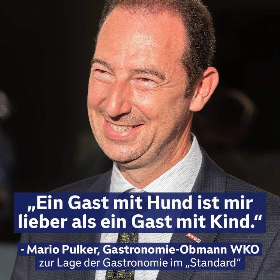 Mal angenommen Du bist Wirt und zahlst Zwangsbeiträge an die WKO. Dann kommt ein WKO Funktionär z'weg und macht diese Werbung für dich.

Wie reagierst Du?