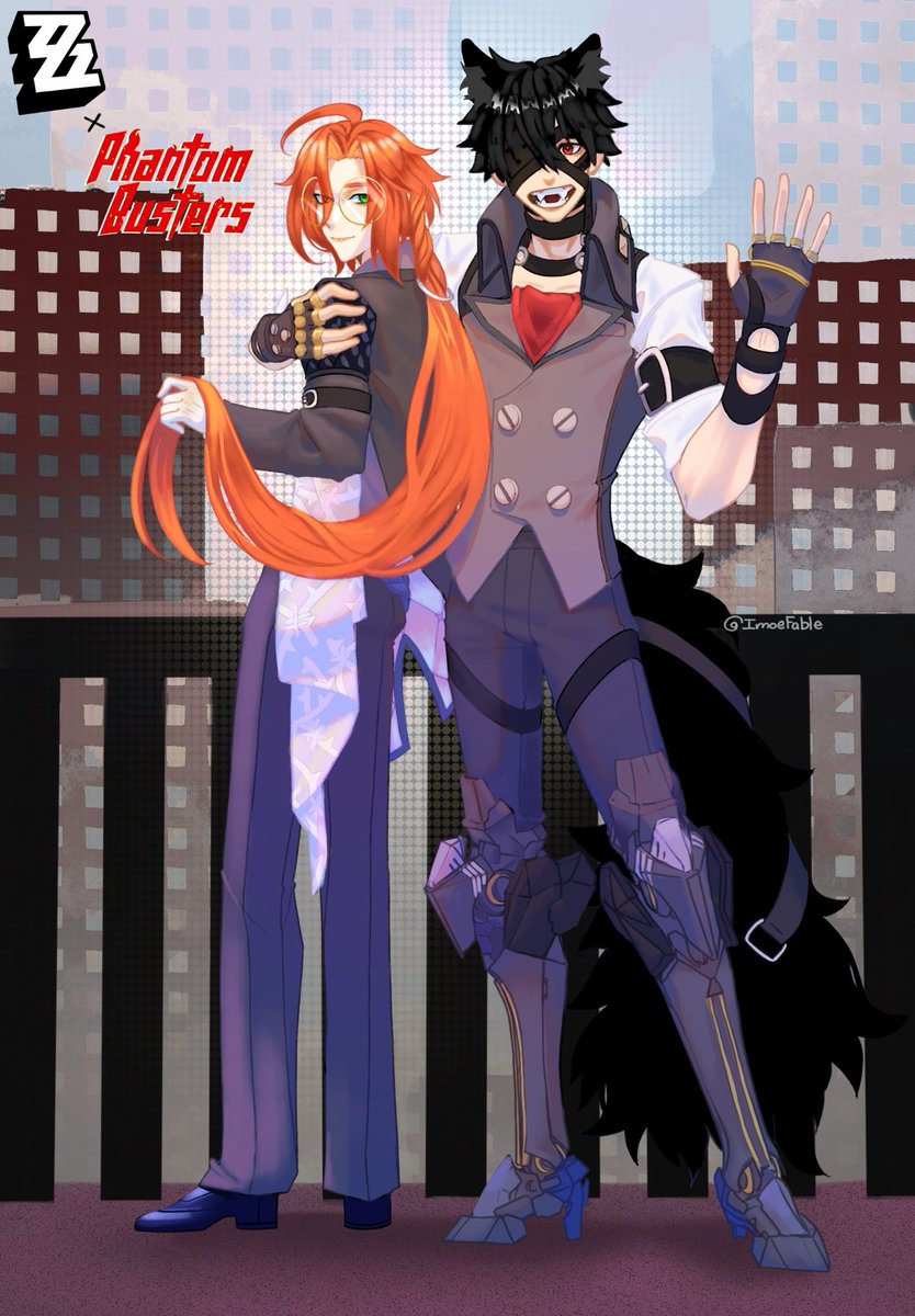 ZZZ x PhantomBusters fanart 
#ファントムバスターズ #PhantomBusters 
#ZenlessZoneZero