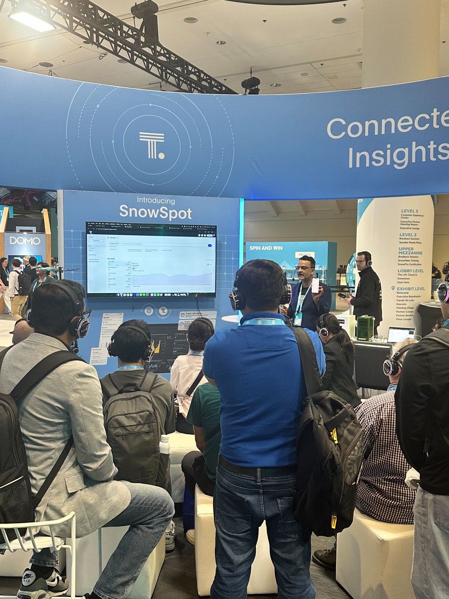 What had a fantastic day at <a href="/Snowflake/">Snowflake</a> Summit yesterday! 🎉 Our Live Theater Demos at Booth 2701 were a huge success, showcasing the power of agentic analytics (you may even spot ThoughtSpot CEO <a href="/karkhanis/">Ketan Karkhanis</a> in a couple of these highlights 👀). 

Throughout the day, attendees
