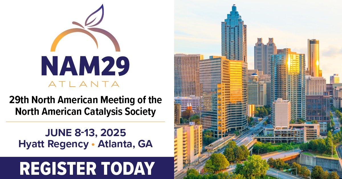 <a href="/NAM29NACS/">NAM29</a> is just days away! On-site registration &amp; exclusive add-ons available. Join global experts in catalysis for workshops, lectures &amp; networking. Don’t miss out! Register today and learn more: bit.ly/41x4fcu #NAM29 #Catalysis #Innovation #Research