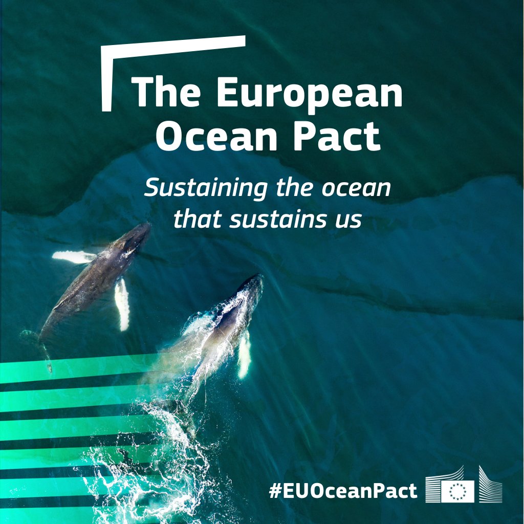 The EU is an Ocean union, and today we are proving it 🌊

The #EUOceanPact sets the EU long-term vision for ocean policies, sustaining the ocean that sustains us.

One Ocean, one strategy to the benefit of the people, the economy, &amp; the planet 🌍

➡️ europa.eu/!WkyxGR