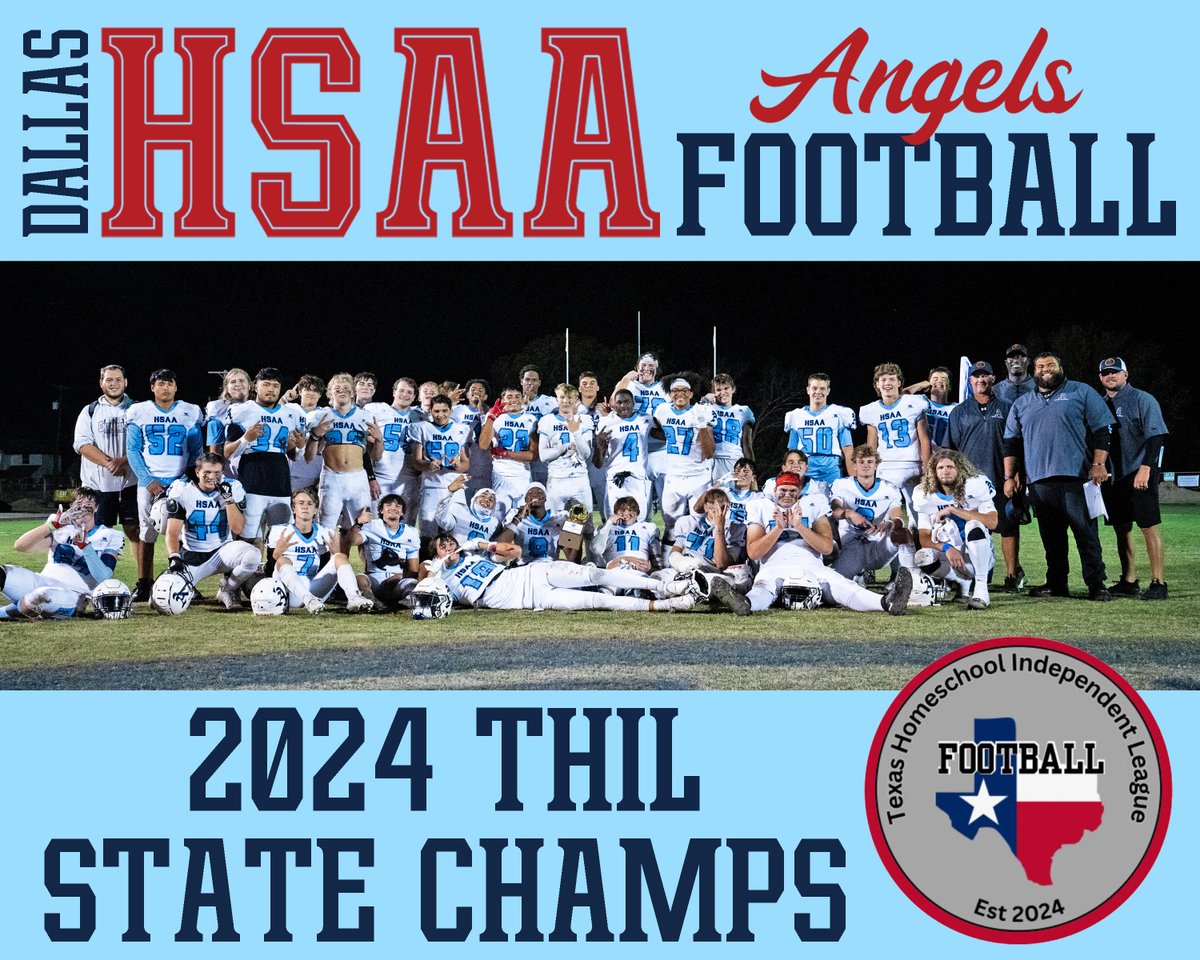 2024 Dallas HSAA Varsity Football Recap #1: THIL State Champions

*Graphic is from our HSAA All-Sports Banquet slideshow.

THIL - Texas Homeschool Independent League
#DallasHSAAFootball #HSAAfootball