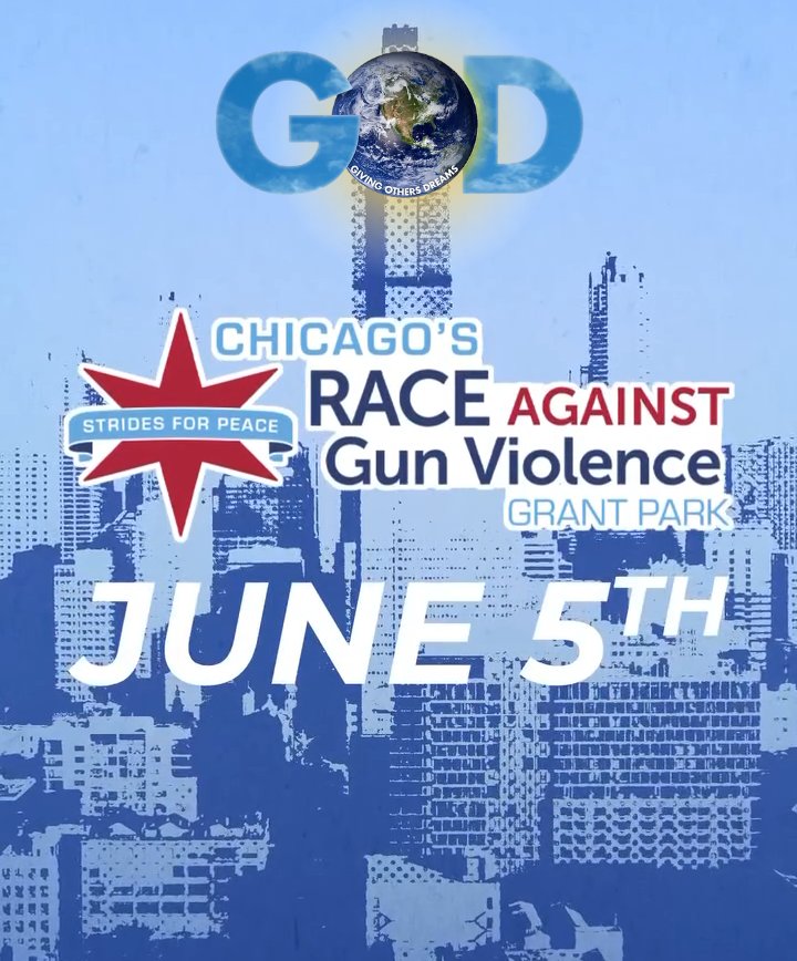 Giving_Dreams's tweet image. Join us at Grant Park on June 5th at 6 PM for Chicago’s Race Against Gun Violence! 🏃‍♀️💪
We&apos;re walking, running, and standing in solidarity for peace and change in our communities.
Let’s move together to make a difference. 💙
#RaceAgainstGunViolence #StridesForPeace