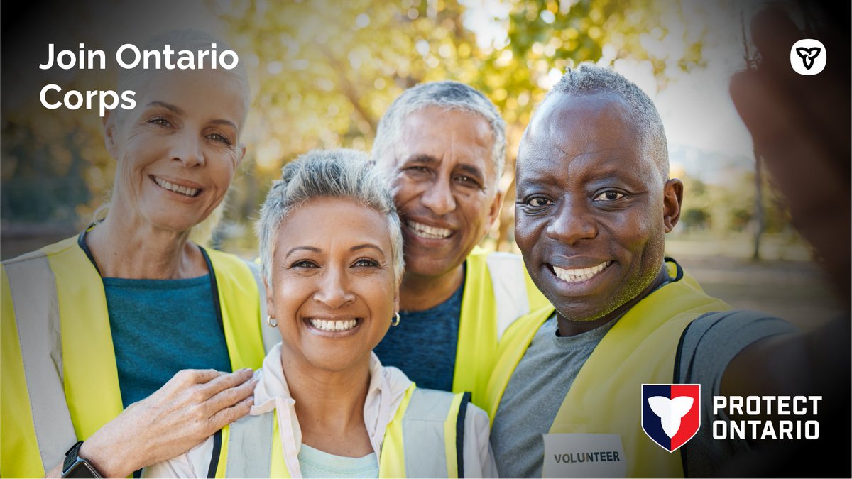 Seniors play a crucial role in the volunteer community, donating their time to make Ontario better. This Senior Volunteer Appreciation Week, thank you to all who support their communities in times of need. Volunteer with Ontario Corps to #ProtectOntario:  ontario.ca/OntarioCorps