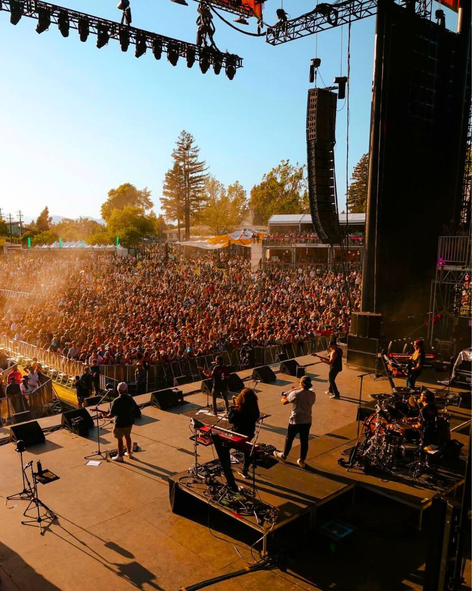 DelicatePro's tweet image. Another amazing year of unforgettable moments at BottleRock Napa.

#BottleRockNapa #NoahKahan #JustinTimberlake #CageTheElephant #FestivalProduction #LiveMusicProduction #TechLife