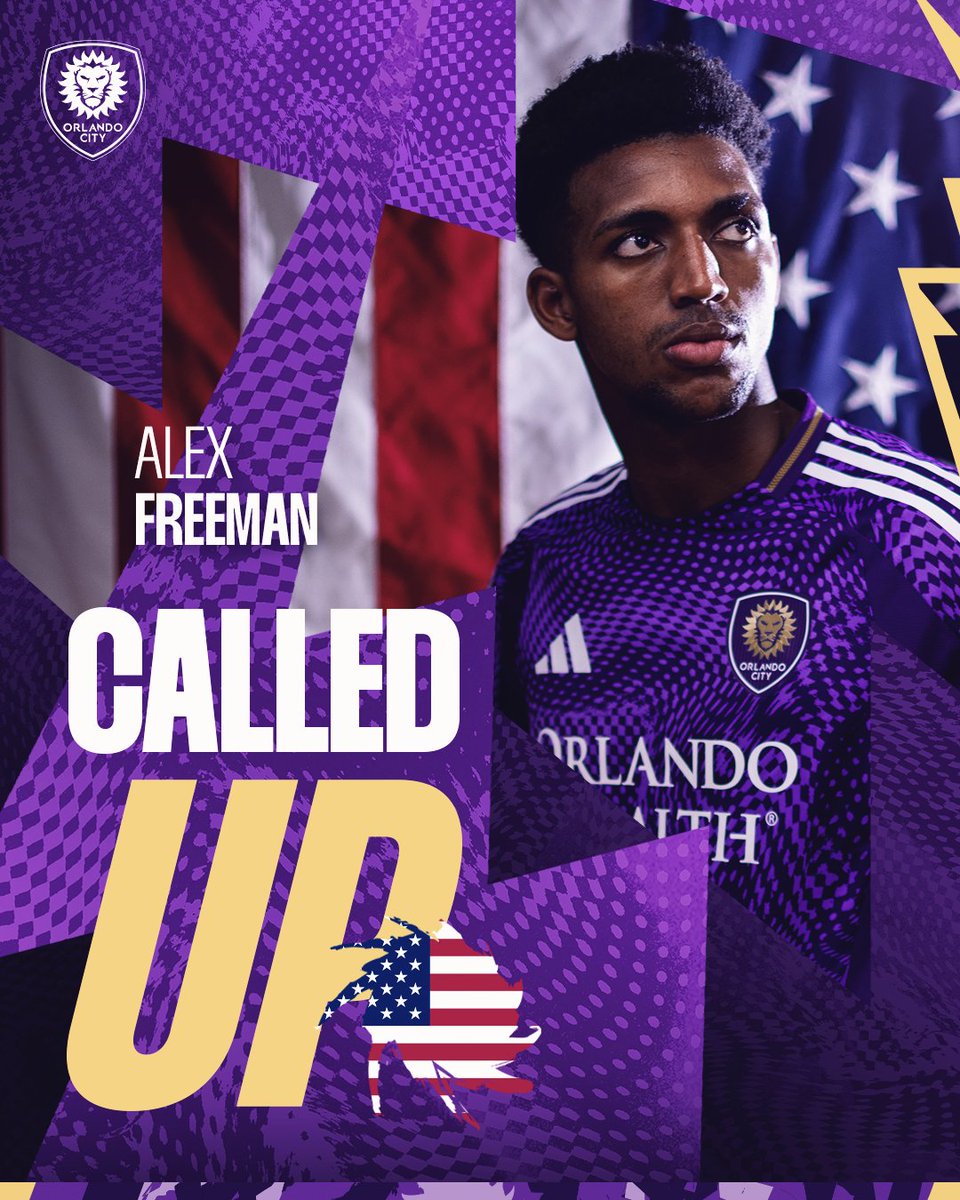 FREEMAN CALLED UP BY THE <a href="/USMNT/">U.S. Soccer Men's National Team</a> FOR THE 2025 @GOLDCUP 🇺🇸