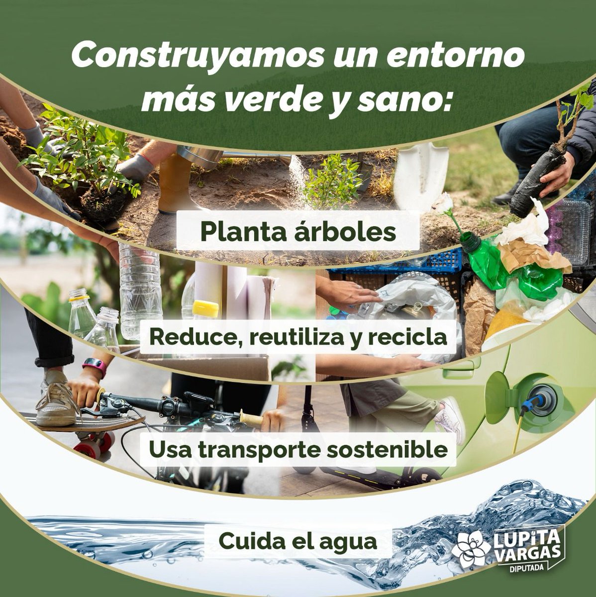 El Día Mundial del Medio Ambiente es un recordatorio para cuidar nuestro planeta 🌎💚.

Protejamos los recursos y la naturaleza 🌱 para un futuro más verde💚, limpio y saludable 🙌. 

#LaSierraNorteEsVerde