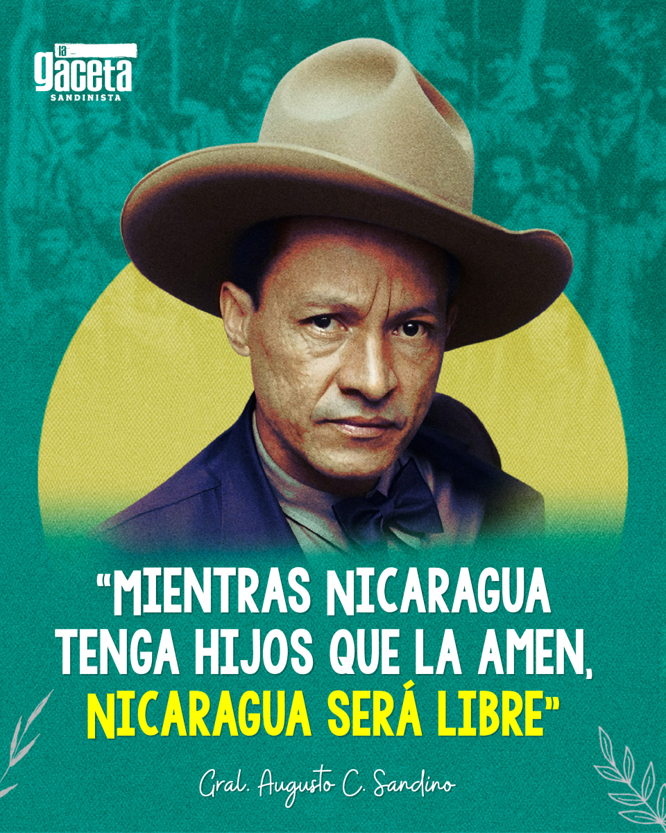 🔴⚫️En 1929, el General Sandino publicó el Manifiesto al pueblo nicaragüense, llamando a la conciencia nacional. Con este escrito reafirmó su rechazo al Pacto del Espino Negro y su lucha armada iniciada en 1927.

Leer completo: f.mtr.cool/rcfwxvyjcy