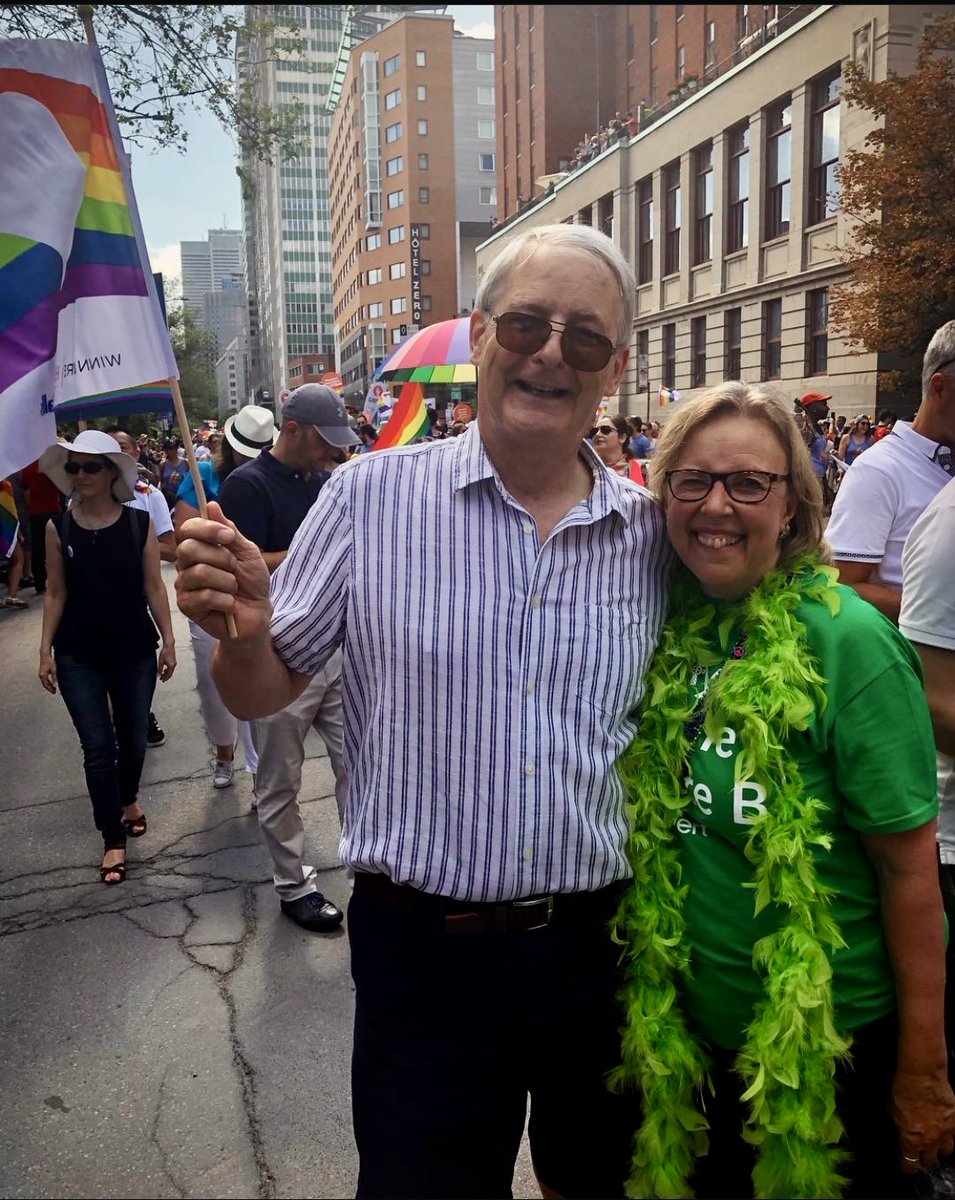 ElizabethMay's tweet photo. Very grateful to #MarcGarneau for his kindness and support when we fought to protect environmental laws attacked by Harper administration. We have lost a truly great Canadian.. and far too soon. #RIP https://t.co/64PRiNr2Rf