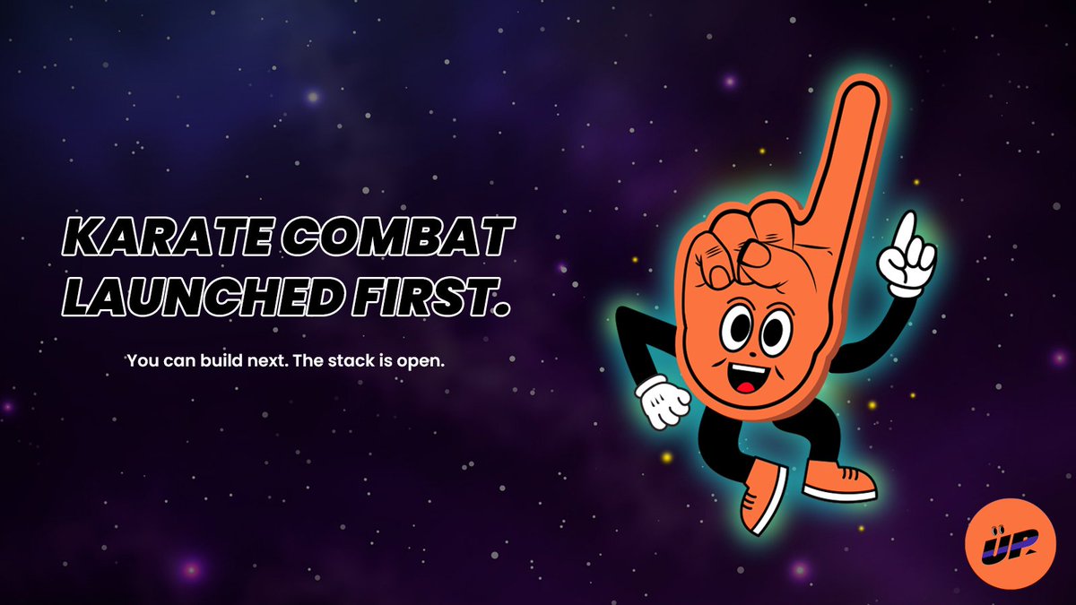 UP (@uplayertwo) on Twitter photo .<a href="/KarateCombat/">$KARATE COMBAT (ALT/SZN)</a> really said “we made this, now take it!”
You don’t need to build from scratch. With UP, you can clone, customize and launch Karate Combat’s apps/stack at no cost.
The app, the audience, the rewards system? Already working.
Just plug in your project and hit play .<a href="/KarateCombat/">$KARATE COMBAT (ALT/SZN)</a> really said “we made this, now take it!”
You don’t need to build from scratch. With UP, you can clone, customize and launch Karate Combat’s apps/stack at no cost.
The app, the audience, the rewards system? Already working.
Just plug in your project and hit play