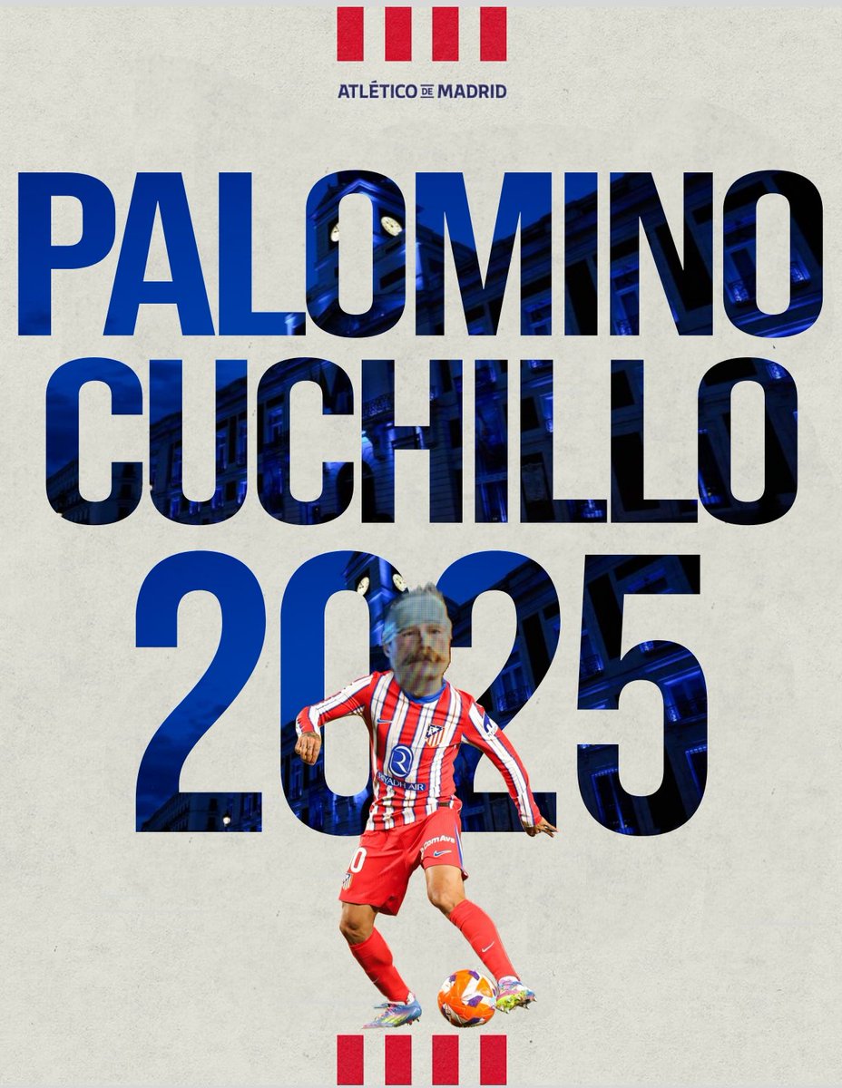 TwAtletiCLP's tweet photo. Con garra y 𝐜𝐨𝐫𝐚𝐳𝐨𝐧 @CuchilloDelPalo representará al Atlético de Madrid en la @KLProLeague ❤️🤍

Palomino devuelve el cuchillo ha disputado ya dos torneos consecutivos. https://t.co/WWkWymNiyl