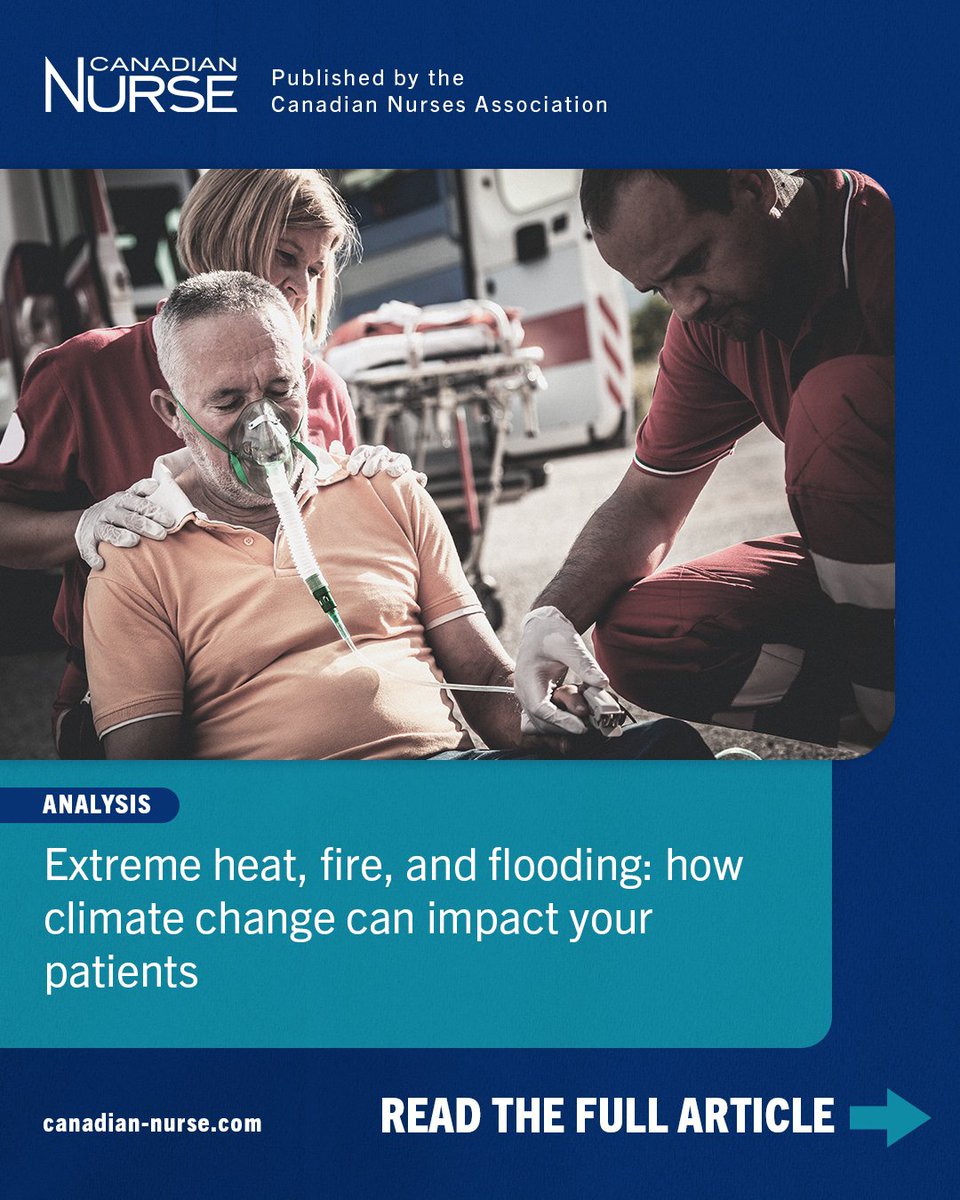 Today is World Environment Day — a reminder that the health of people and planet are deeply linked. 

As nurses, we’re seeing climate impacts in patient care.
Here's what that looks like, and how we can respond: bit.ly/4mNmenx

#WorldEnvironmentDay #PlanetaryHealth