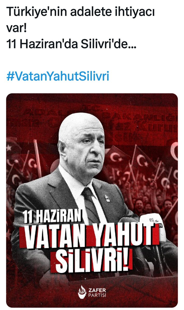 11/HAZİRAN"DA 
ÜMİT ÖZDAĞ"A ÖZGÜRLÜK DİYEN KAÇ KİŞİYİZ?