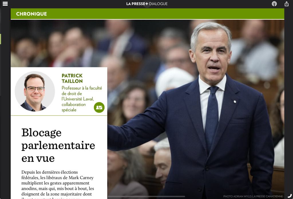 Dans cette chronique j’analyse quelques-uns des premiers « faux pas » parlementaires de Mark Carney : 
Pour lire : lapresse.ca/dialogue/chron…