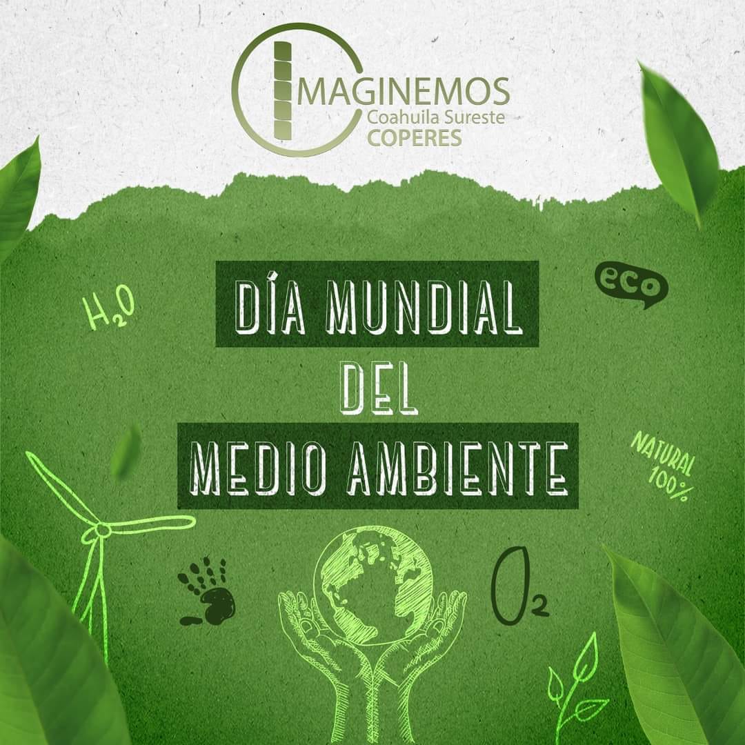 La ONU designó esta fecha como el Día Mundial del Medio Ambiente para destacar que la protección y la salud ambiental son cuestiones vitales, que impactan en el bienestar de los pueblos y en el desarrollo de las naciones #ImaginemosCS #COPERES #DíaMundialDelMedioAmbiente
