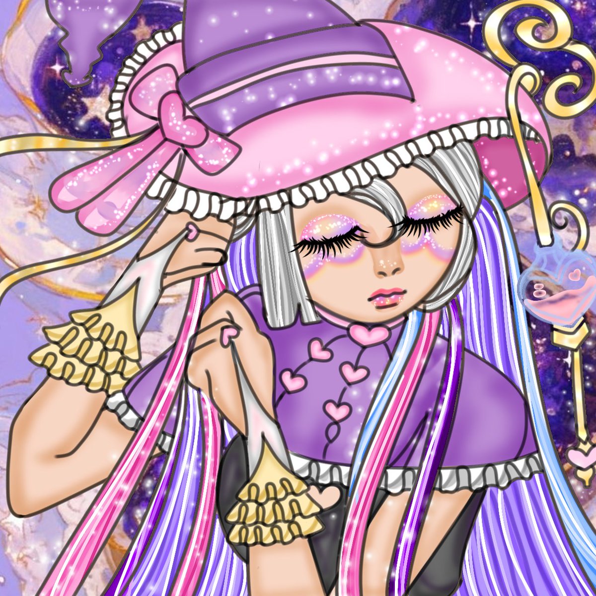 Stellaxz139060's tweet photo. ๐งน๐งโโ๏ธPASTEL WITCH๐งโโ๏ธ๐งน๐
-My new oc from now, also i created this art for my badge in @PlayTOAR hope y'all like it
-Also contributing her face and her hair texture inside the game soon:D
#AlchemyHigh #ROBLOX https://t.co/YusqBRqweA