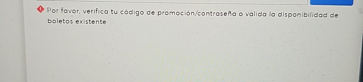danilovesavril's tweet photo. @ocesa_total @CoronaCapital ya vamos dos personas que no nos toma el código priority del Corona Capital, qué paso ahí? Ahuevo a querernos vender fases mas caras y que no alcancemos fase 1 https://t.co/eW3oZxDzMJ