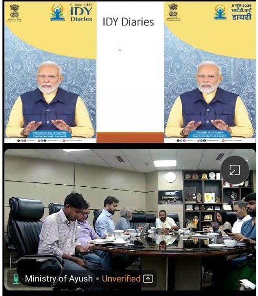 Aligarh Muslim University (@amuofficialpro) on Twitter photo In preparation for #InternationalDayofYoga2025, an Online meeting was organised by <a href="/moayush/">Ministry of Ayush</a> in collaboration with <a href="/MIB_India/">Ministry of Information and Broadcasting</a>
. #AMU representatives joined 430+ participants from Govt. departments across India. #YogaForWellness
<a href="/PMOIndia/">PMO India</a> <a href="/dpradhanbjp/">Dharmendra Pradhan</a>
<a href="/EduMinOfIndia/">Ministry of Education</a> <a href="/mygovindia/">MyGovIndia</a> In preparation for #InternationalDayofYoga2025, an Online meeting was organised by <a href="/moayush/">Ministry of Ayush</a> in collaboration with <a href="/MIB_India/">Ministry of Information and Broadcasting</a>
. #AMU representatives joined 430+ participants from Govt. departments across India. #YogaForWellness
<a href="/PMOIndia/">PMO India</a> <a href="/dpradhanbjp/">Dharmendra Pradhan</a>
<a href="/EduMinOfIndia/">Ministry of Education</a> <a href="/mygovindia/">MyGovIndia</a>