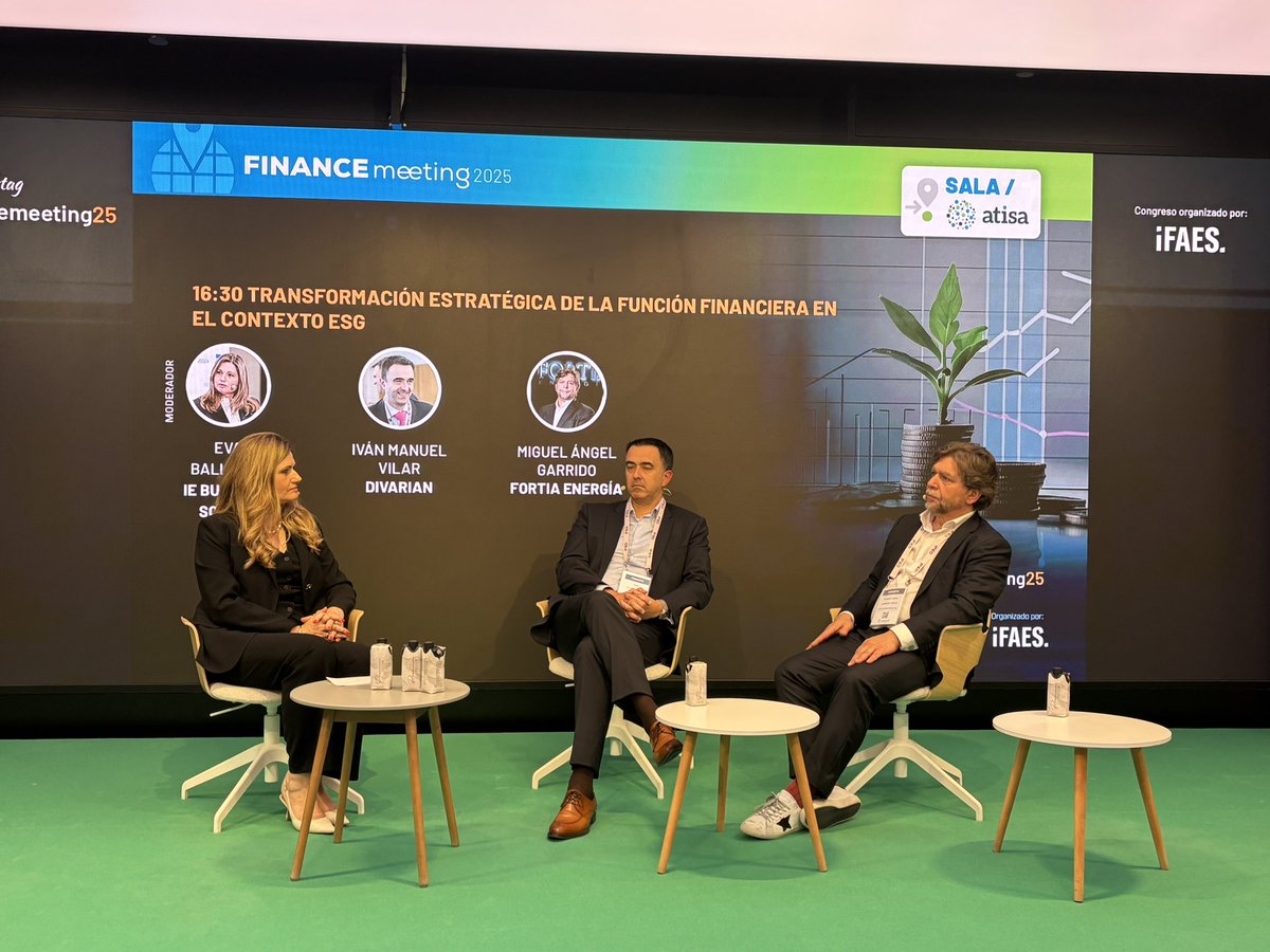 🚀 ¡#FinanceMeeting25 ha llegado a su fin! Nos despedimos de esta edición no sin antes agradecer a los profesionales, 60 ponentes y 22 sponsors que nos han acompañado en el día de hoy. 📍 ¡Nos vemos en Finance Meeting 2026!  📍