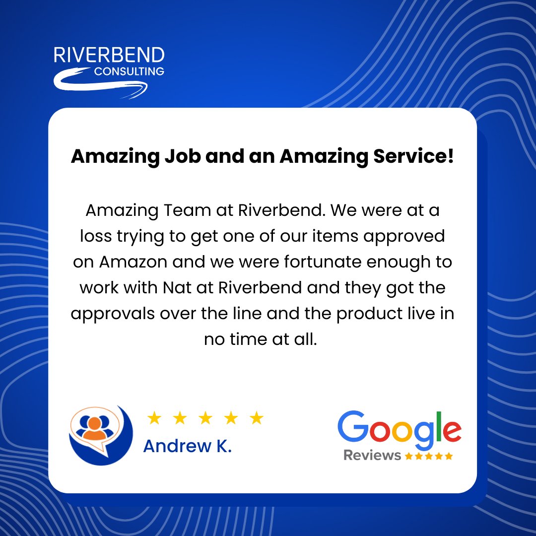 RiverbendConsul's tweet image. Stuck on Amazon approvals? ✅ We help sellers get listings live—fast. Let Riverbend handle the hard part so you can focus on selling.

#AmazonSellers #RiverbendConsulting #EcommerceSupport