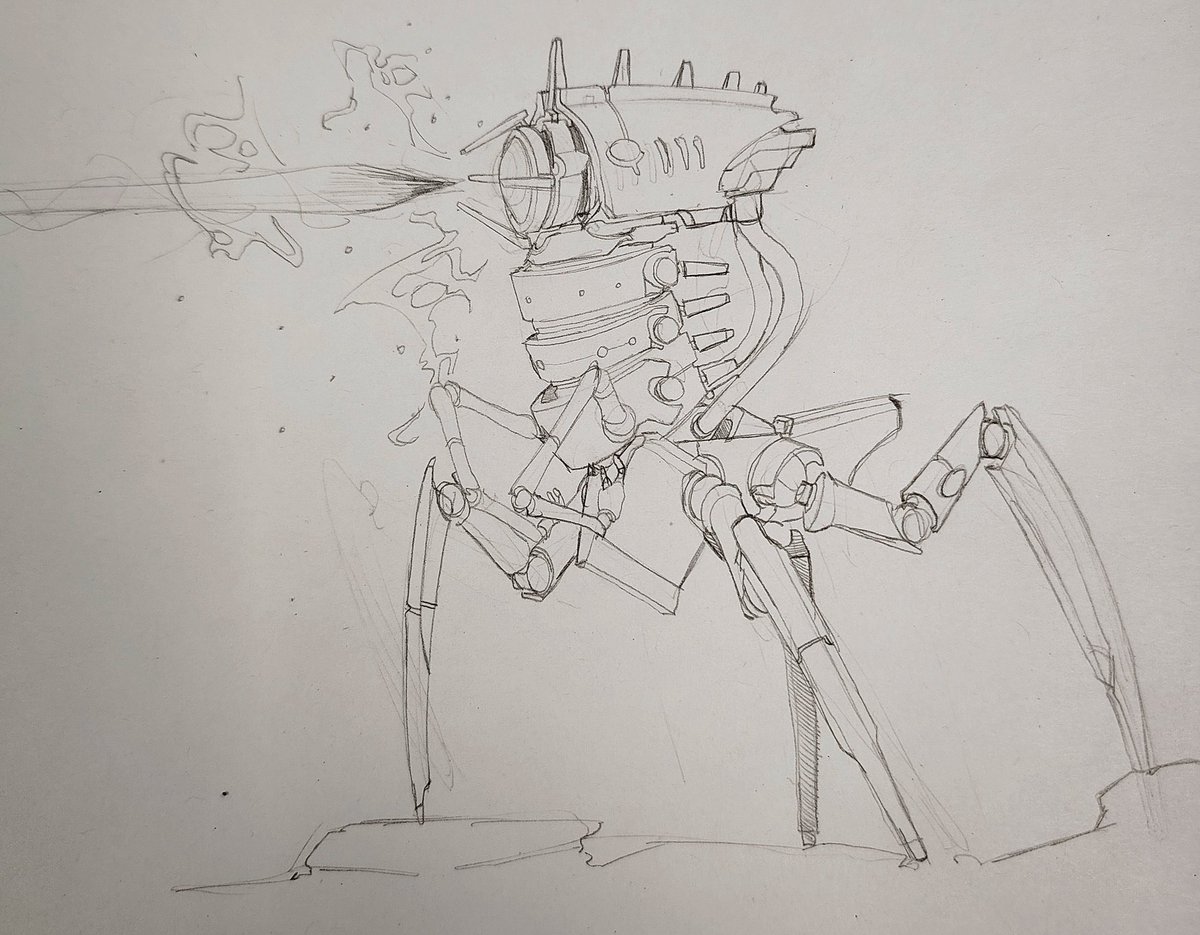 A silly necron warrior