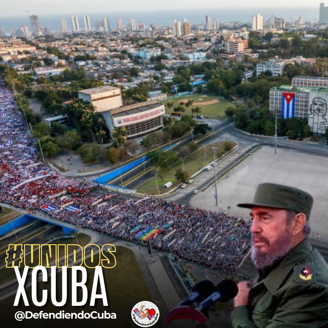 ☝️😀El bloqueo es guerra, pero Cuba resiste.  
Nuestra unidad convierte los desafíos en victorias.
¡Ni el odio ni el miedo nos detendrán!  
#UnidosXCuba 
#DefendiendoCuba 
#NoAlBloqueo 
#CubaResiste