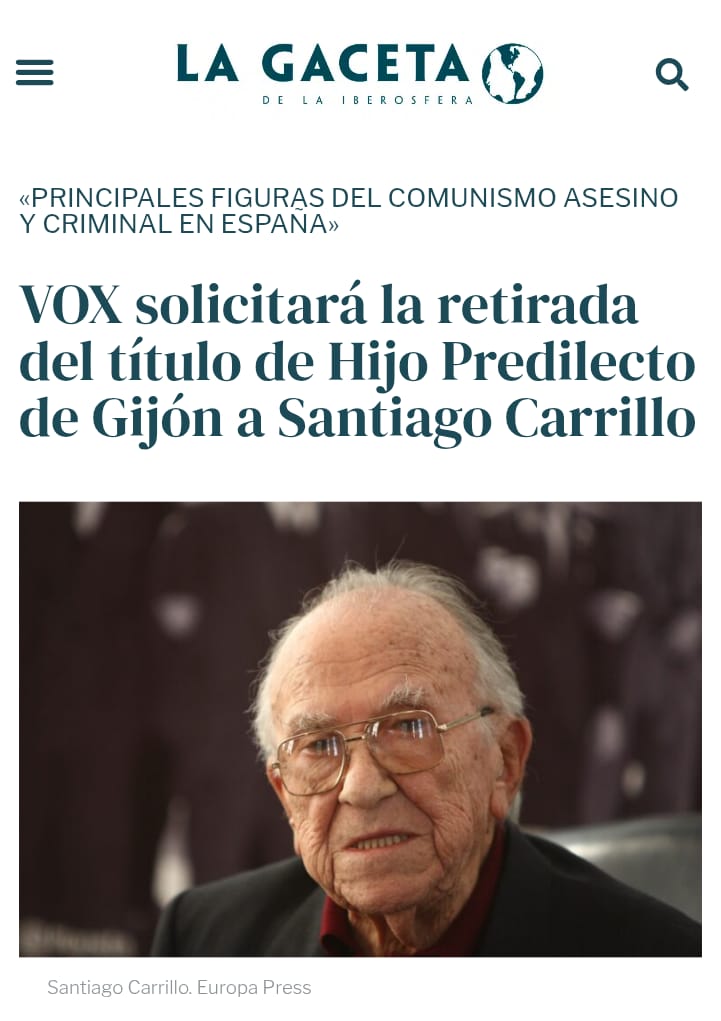 Lógico. Fue el genocida de Paracuellos. Asesino criminal.