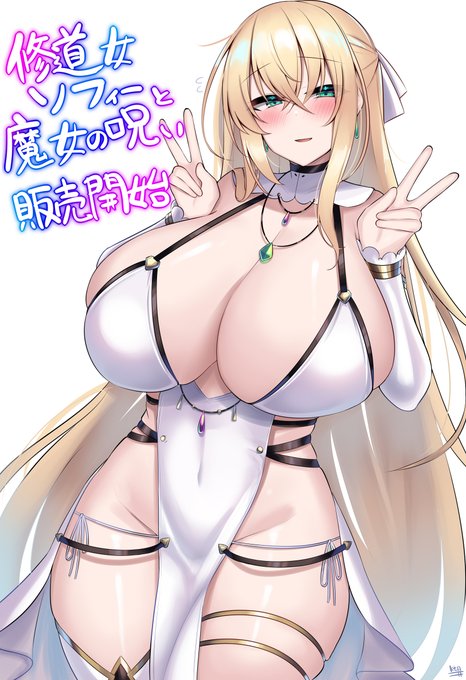 九反がキャラデザや各種立ち絵、複数のエロスチルなどを担当した満天工房さんの「修道女ソフィーと魔女の呪い」が販売開始されたのでよろしくねよろしくね
自分以外にもたくさんスチルや文章で参加者がいますめちゃえろくできてるのでよろしくね
https://t.co/hbz0Tn9AMU 