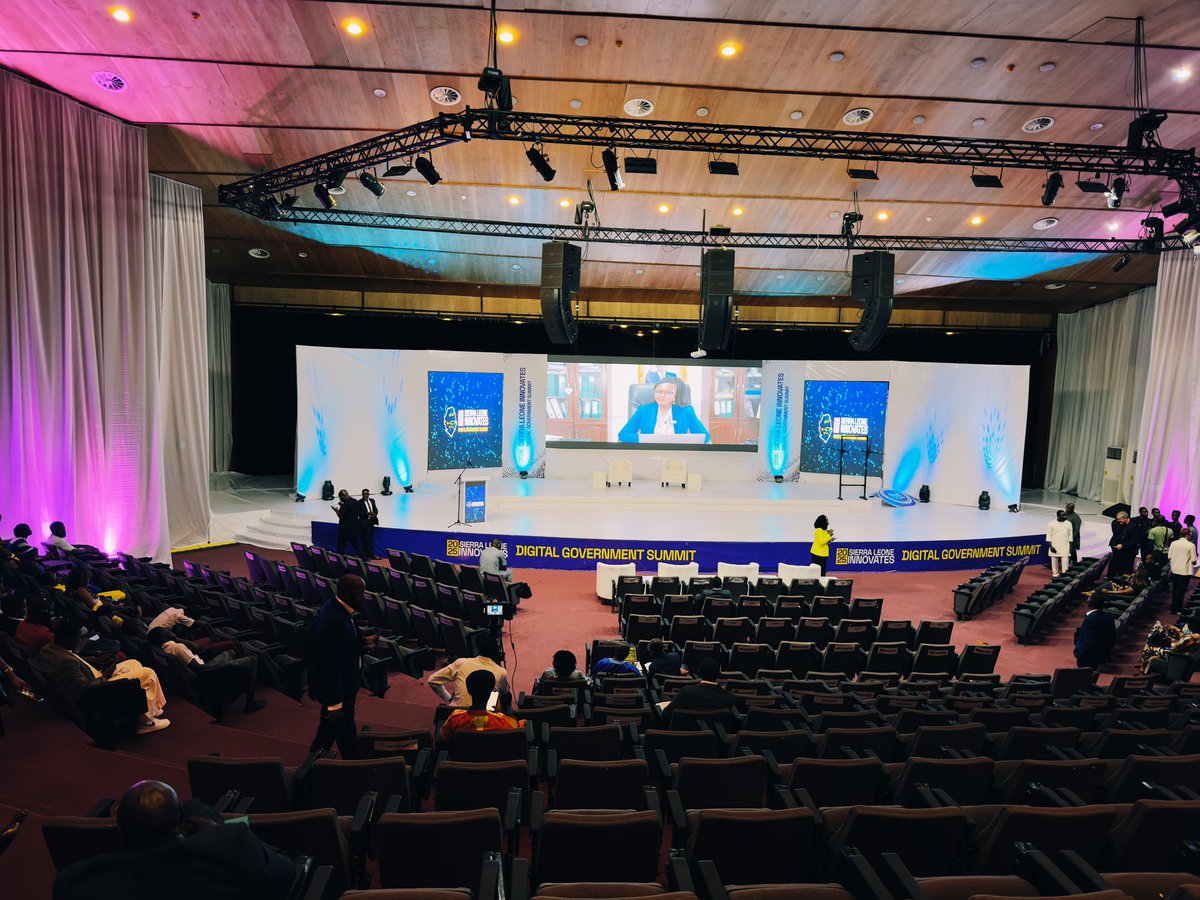 ChristexFndn's tweet photo. Day 1 of the @MoCTI_SL National Tech Summit was incredible!
We launched the DPG Pipeline; our groundbreaking project developed with the Government of Sierra Leone and UNICEF, powered by AI and Blockchain.
Founder @c_ogoo shared an inspiring vision for building Sierra Leone into a thriving startup nation.
His excellency, the President @julius_maadabio joined our AI & Blockchain workshop with students, remarking, โI might join as a student myself!โ
Exciting times ahead! ๐๐ธ๐ฑ
