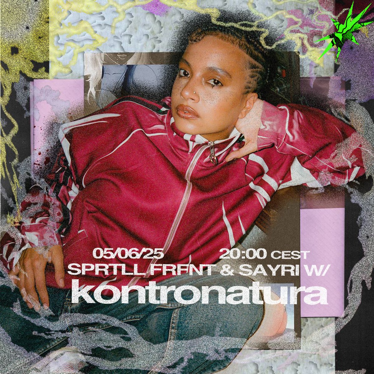 OW LIVE on fritto.fm
Hosted by #nbtwn
#spiritellafurfante &amp; #s4yri with #kontronatura

"A resident of São Paulo’s legendary MAMBA NEGRA, his sound mixes afro-diasporic rhythms with raw sudaca energy, expect a set that bends time, space, and genre."